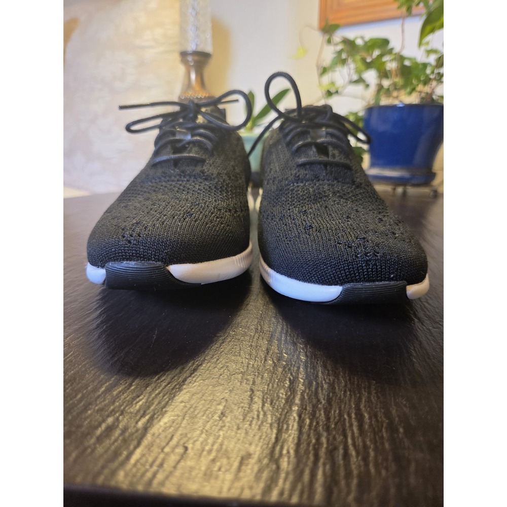 Cole Haan Wms 2 ZEROGRAND Stitchlite Black Knit/White Sz 8.5B W11511 NEW! $160 - Picture 3 of 14